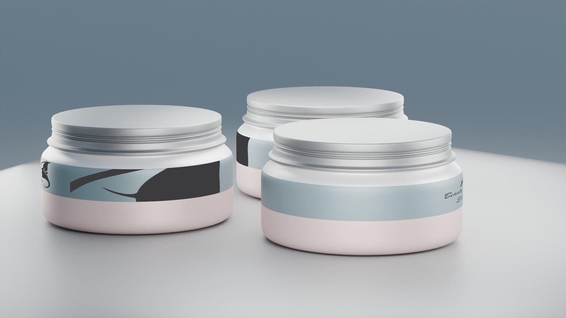 Cosmetics Face Cream 3D model_3