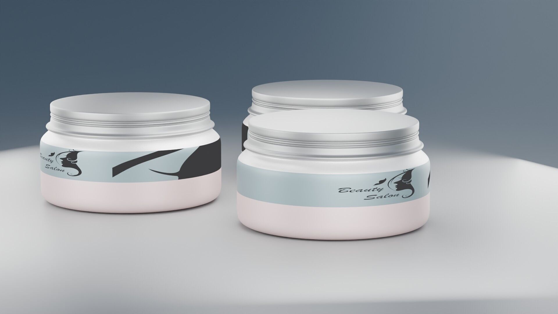 Cosmetics Face Cream 3D model_5