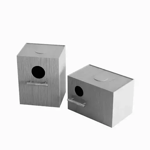 Colored Birdhouse 05