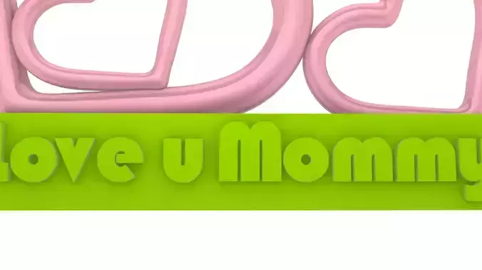 Love u moommmy stand hearts