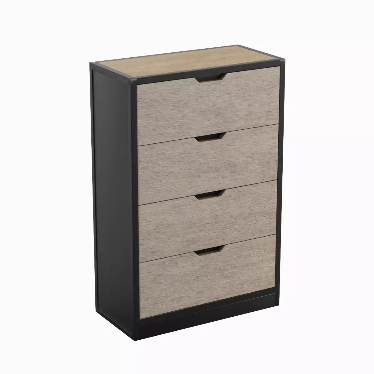 Midtown Youth Chest Drawer 02 Low-poly 3D model_0