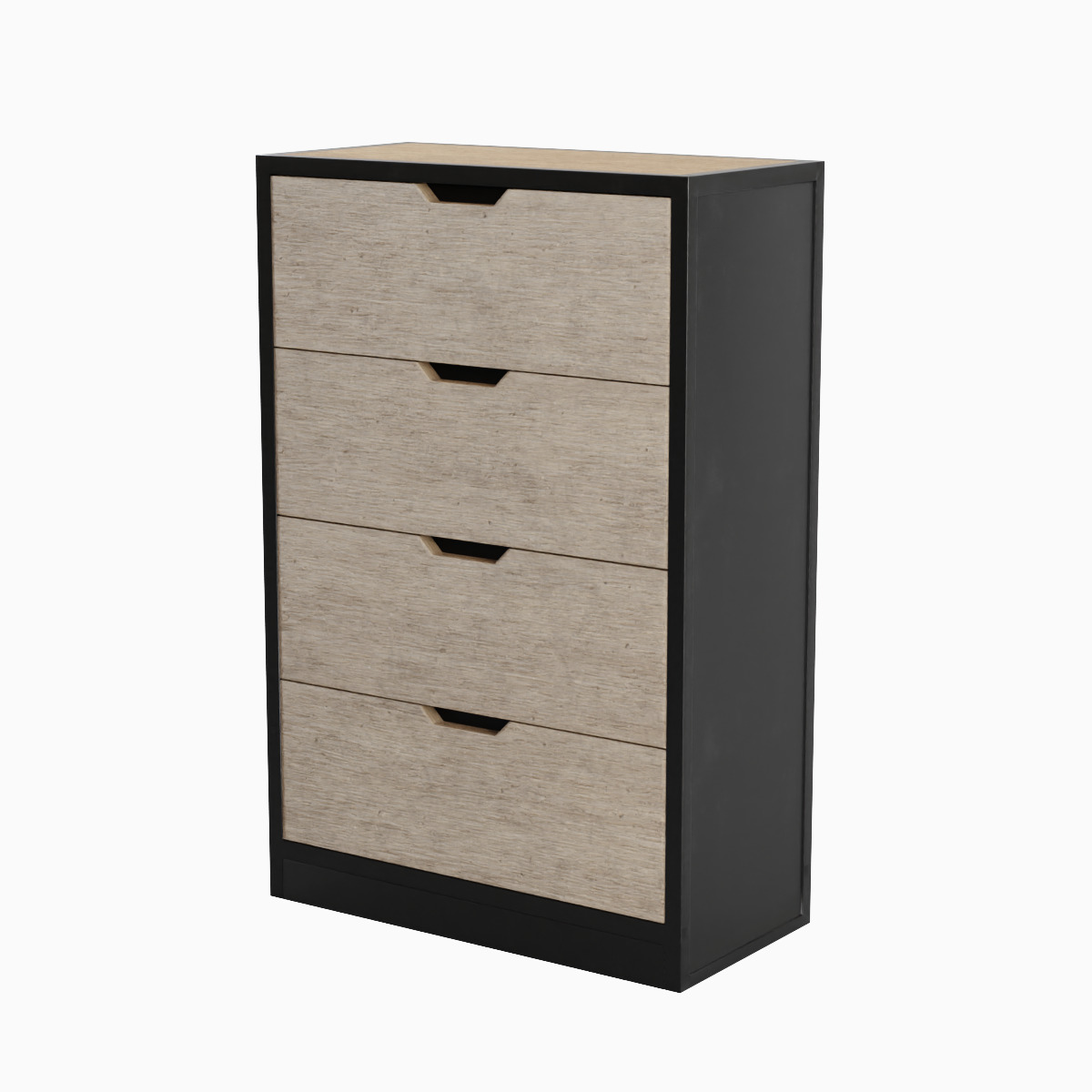 Midtown Youth Chest Drawer 02 Low-poly 3D model_3