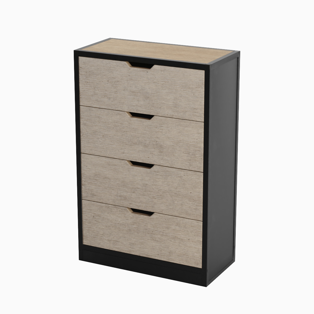 Midtown Youth Chest Drawer 02 Low-poly 3D model_5