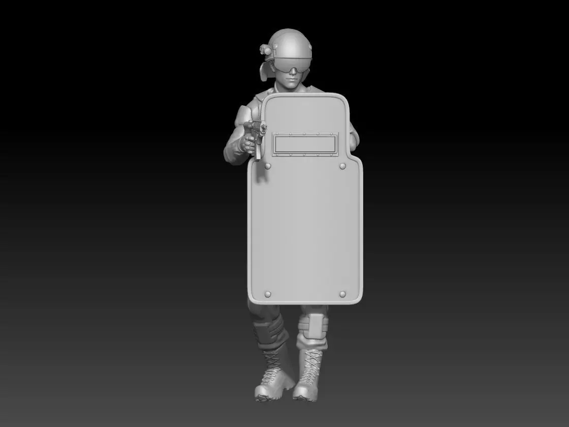 swat action figures 2025 1 3D print model