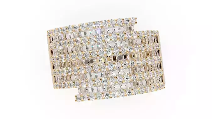 Fancy mens ring - 810