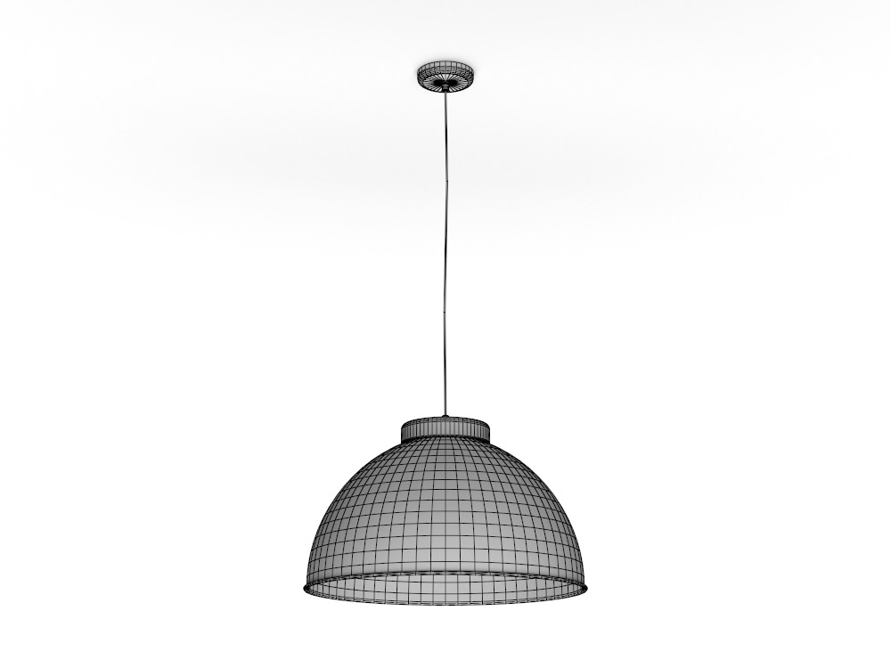 Ceiling lamp PBR Low-poly 3D model_3
