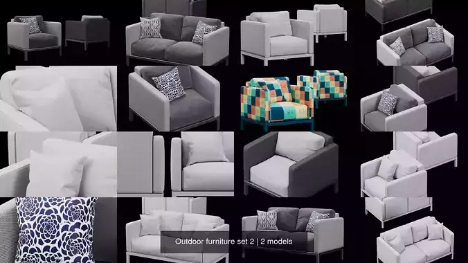 Outdoor furniture set 2