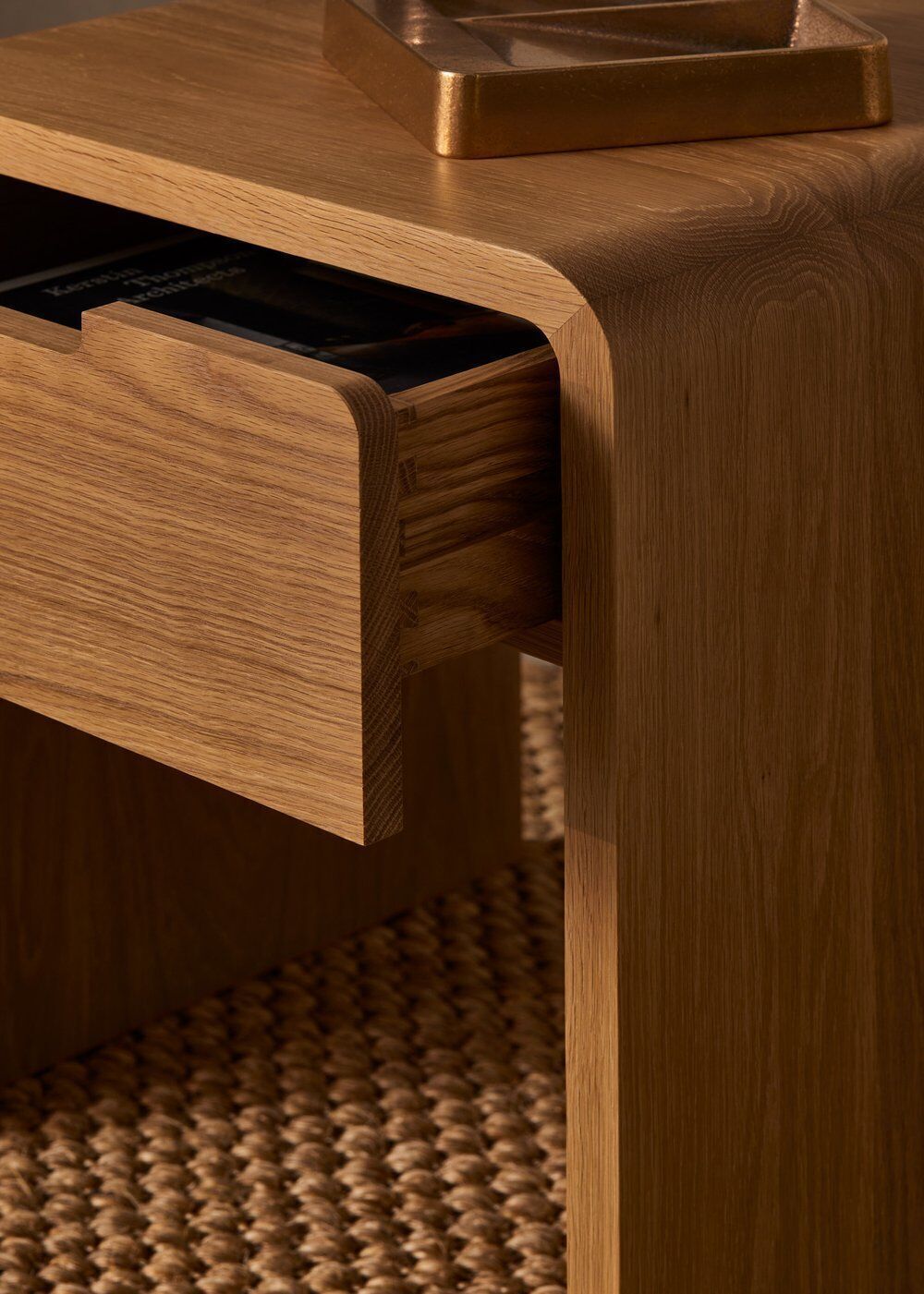  Modern Wooden Side Table 3D Model Free low-poly 3D model_2