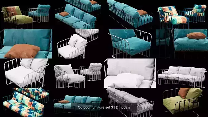 Outdoor furniture set 3