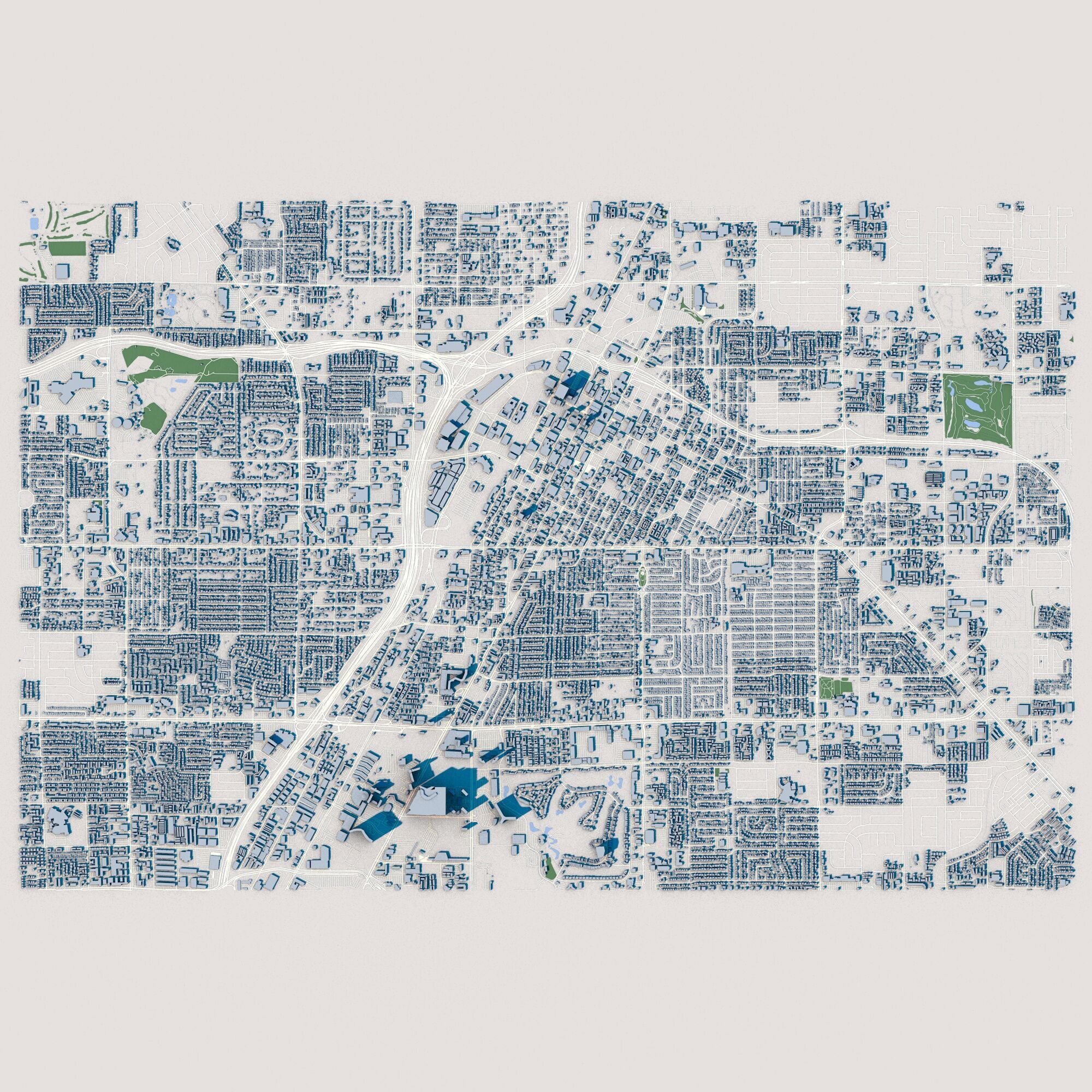Las Vegas City Nevada United States 3D model_2