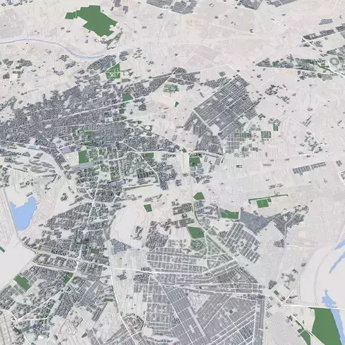 Karachi City Pakistan 3D model
