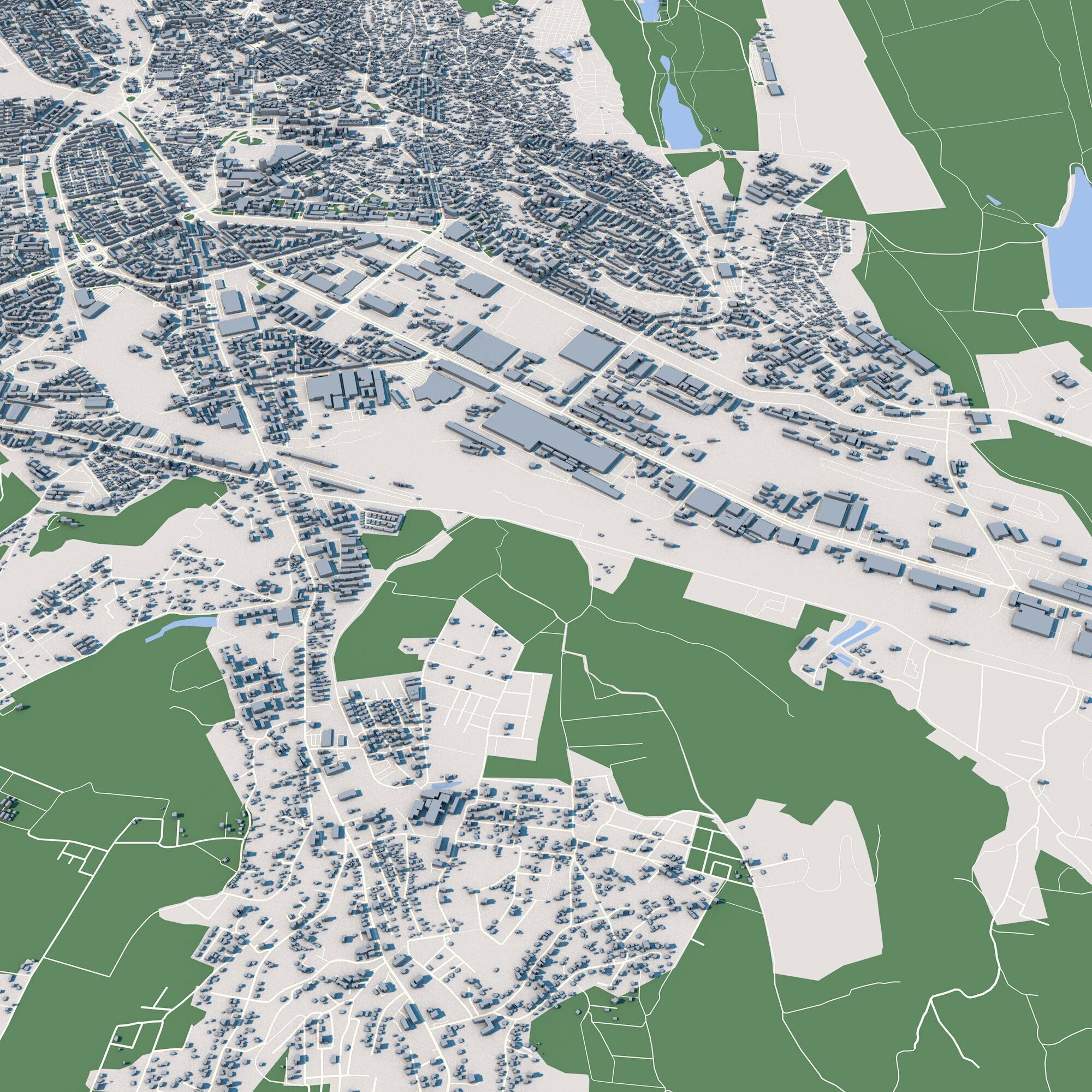 Iasi City Romania 3D model_4
