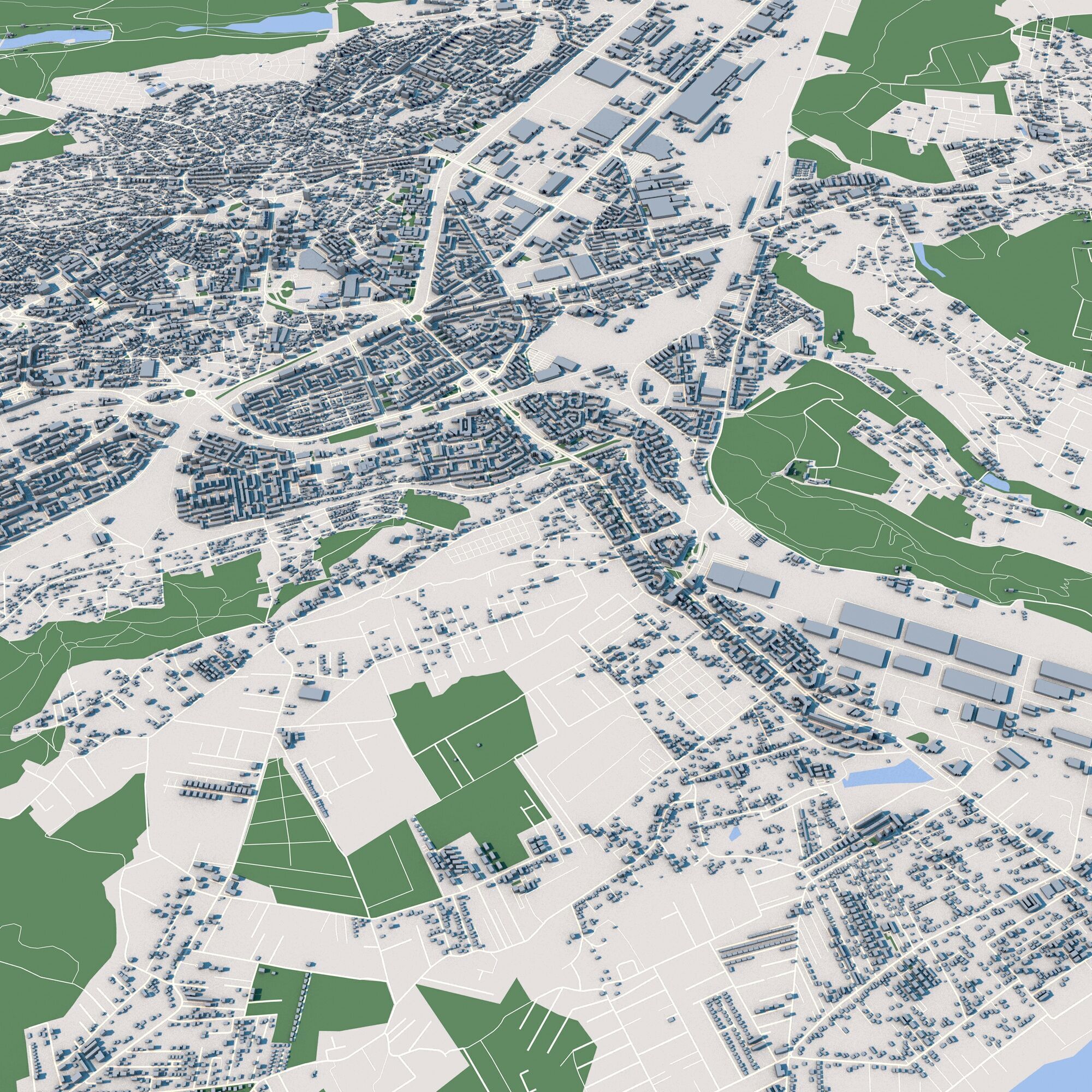 Iasi City Romania 3D model_5