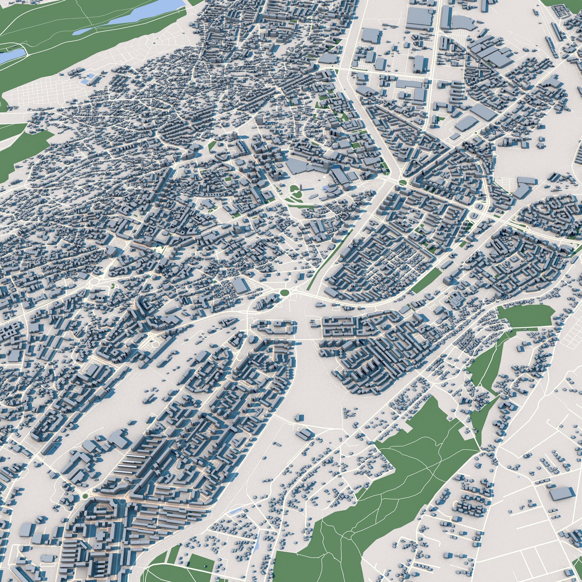 Iasi City Romania 3D model_6