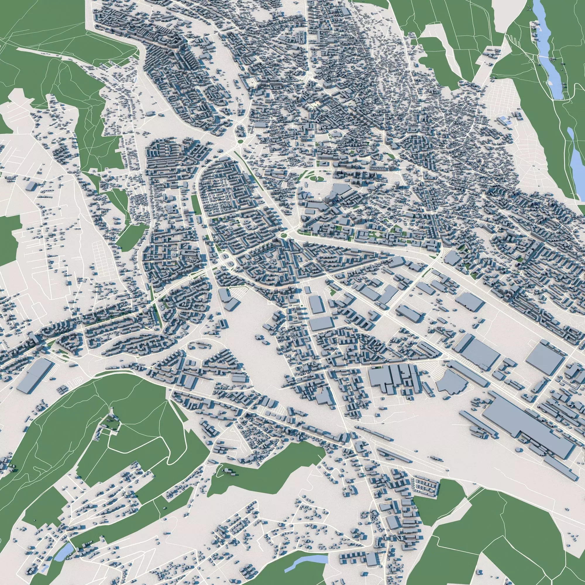 Iasi City Romania 3D model_0