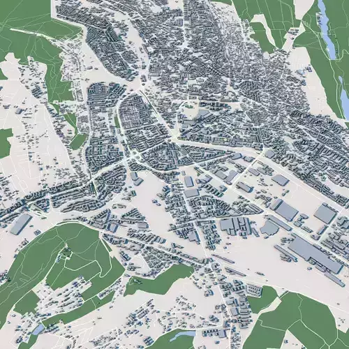 Iasi City Romania 3D model
