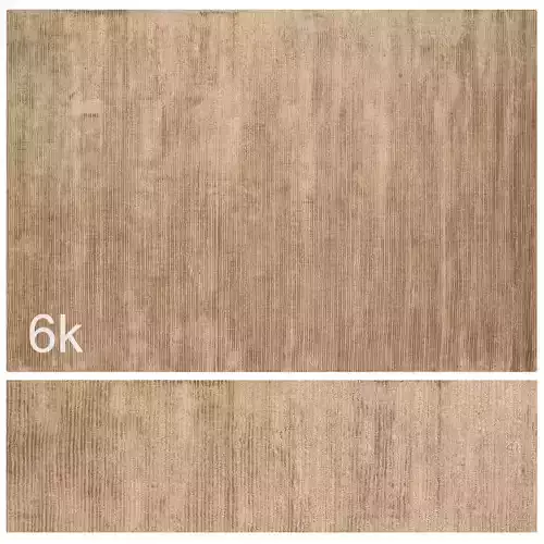 Carpet set 86 - Brown Wool Rug - 6K