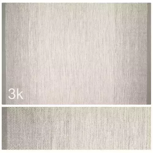 Carpet set 83 - Braided Wool Rug - 3K