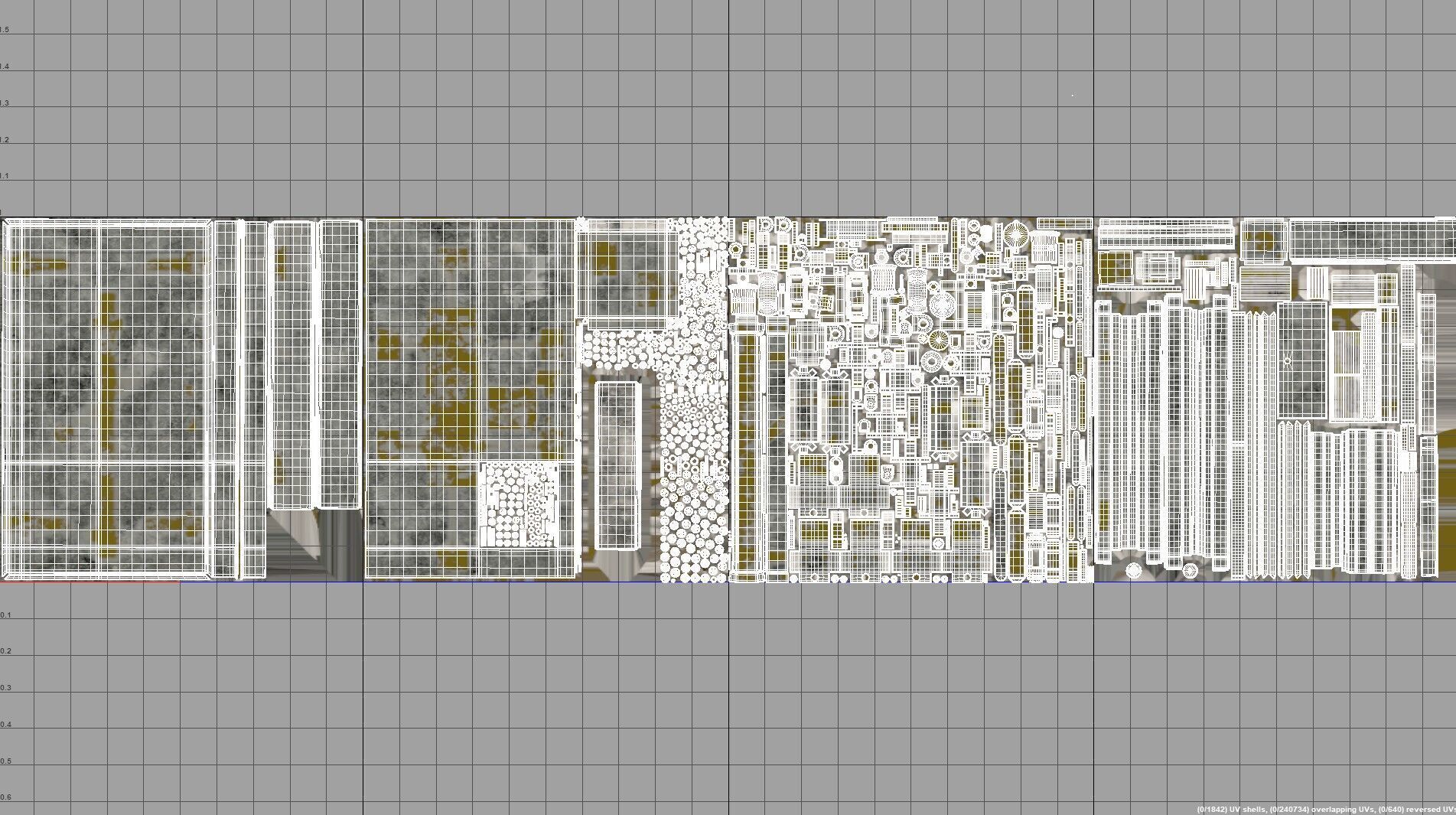 Bunker Metal Door 3D model_5