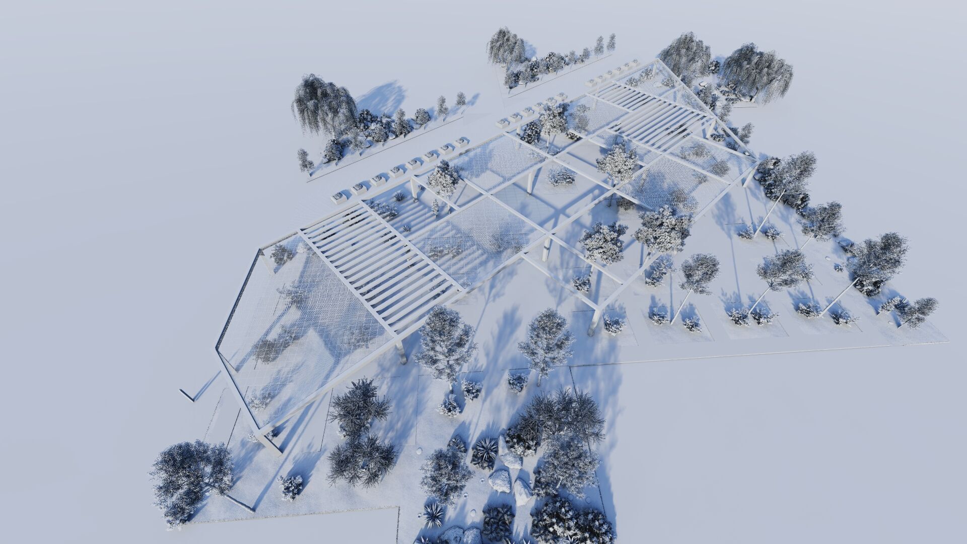 public park-Private Park Landscape 3D model_18