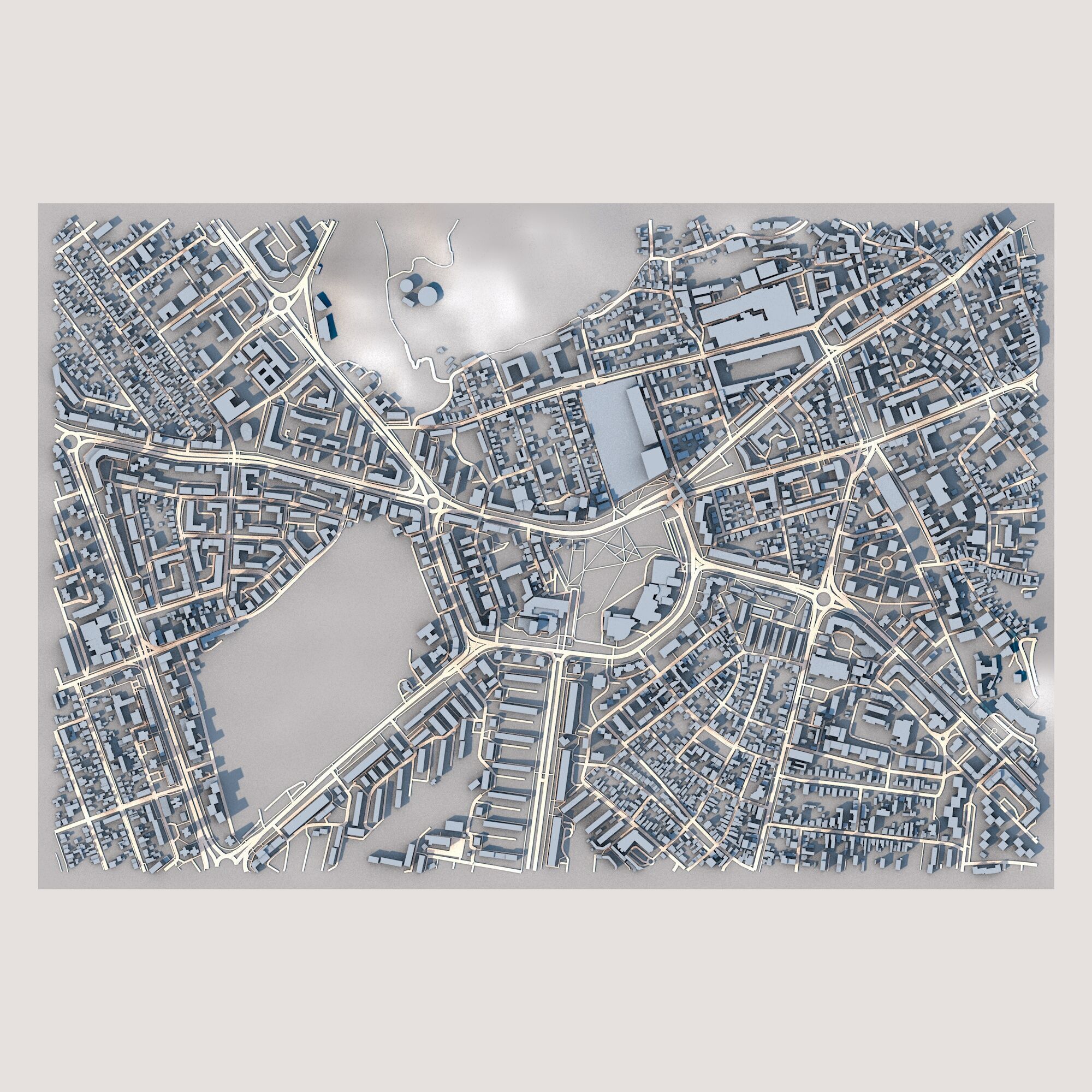 Brasov City Romania 3D model_2