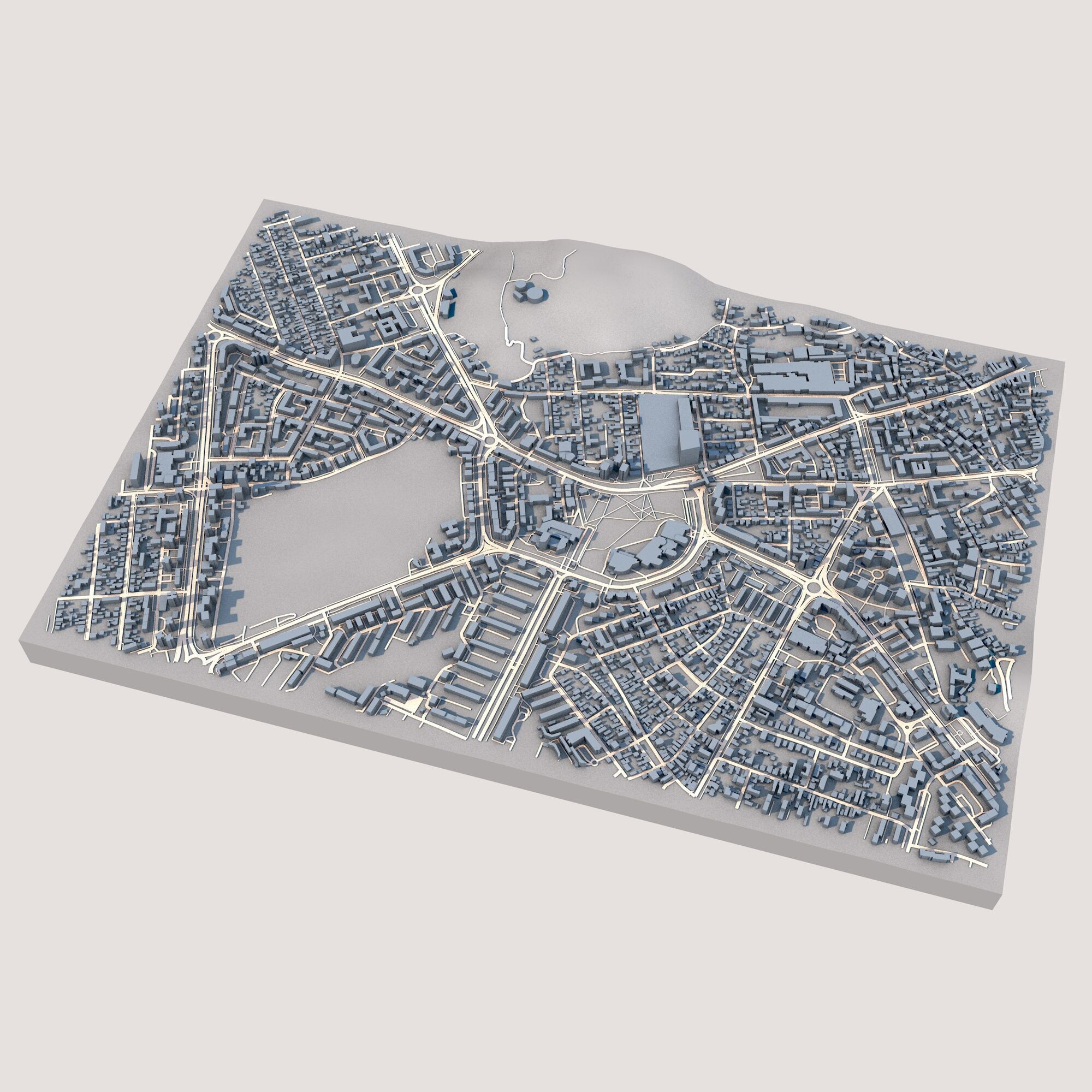 Brasov City Romania 3D model_1