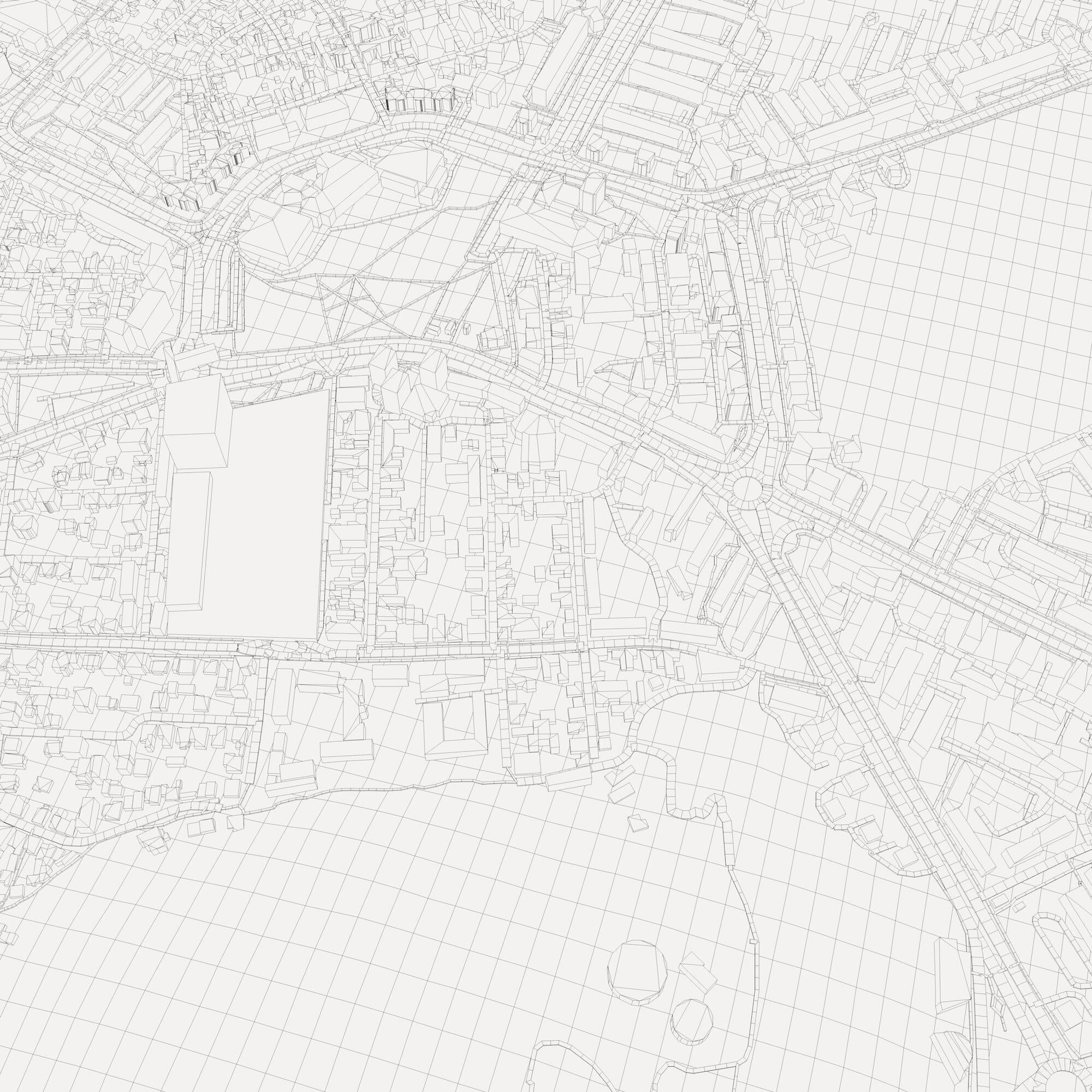 Brasov City Romania 3D model_7