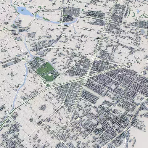 Bogota City Colombia 3D model