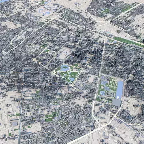 Bangkok City Thailand 3D model