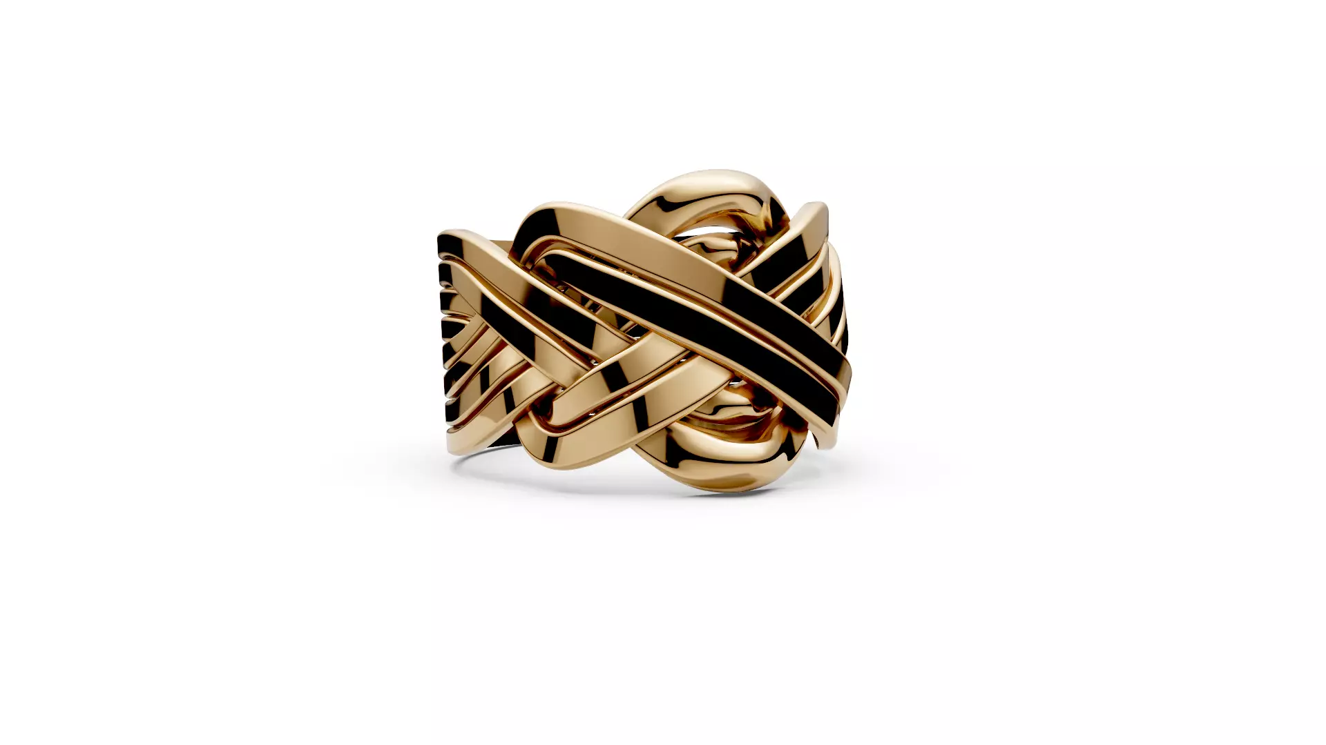 PUZZLE RING 8 RINGS COMBINED SPECIAL DESIGN 3D print model 3D print model