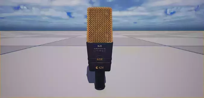 High Quality Studio Microphone - AGK C424