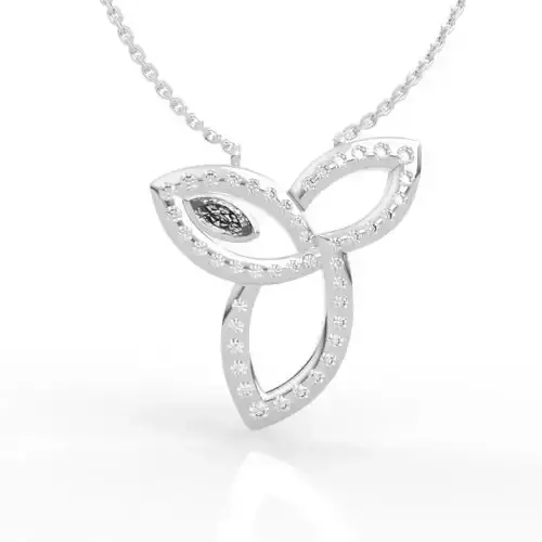 Trinity Diamond Pendant Necklace