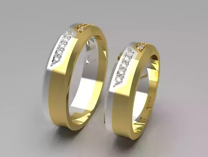 couple wedding ring cr0026
