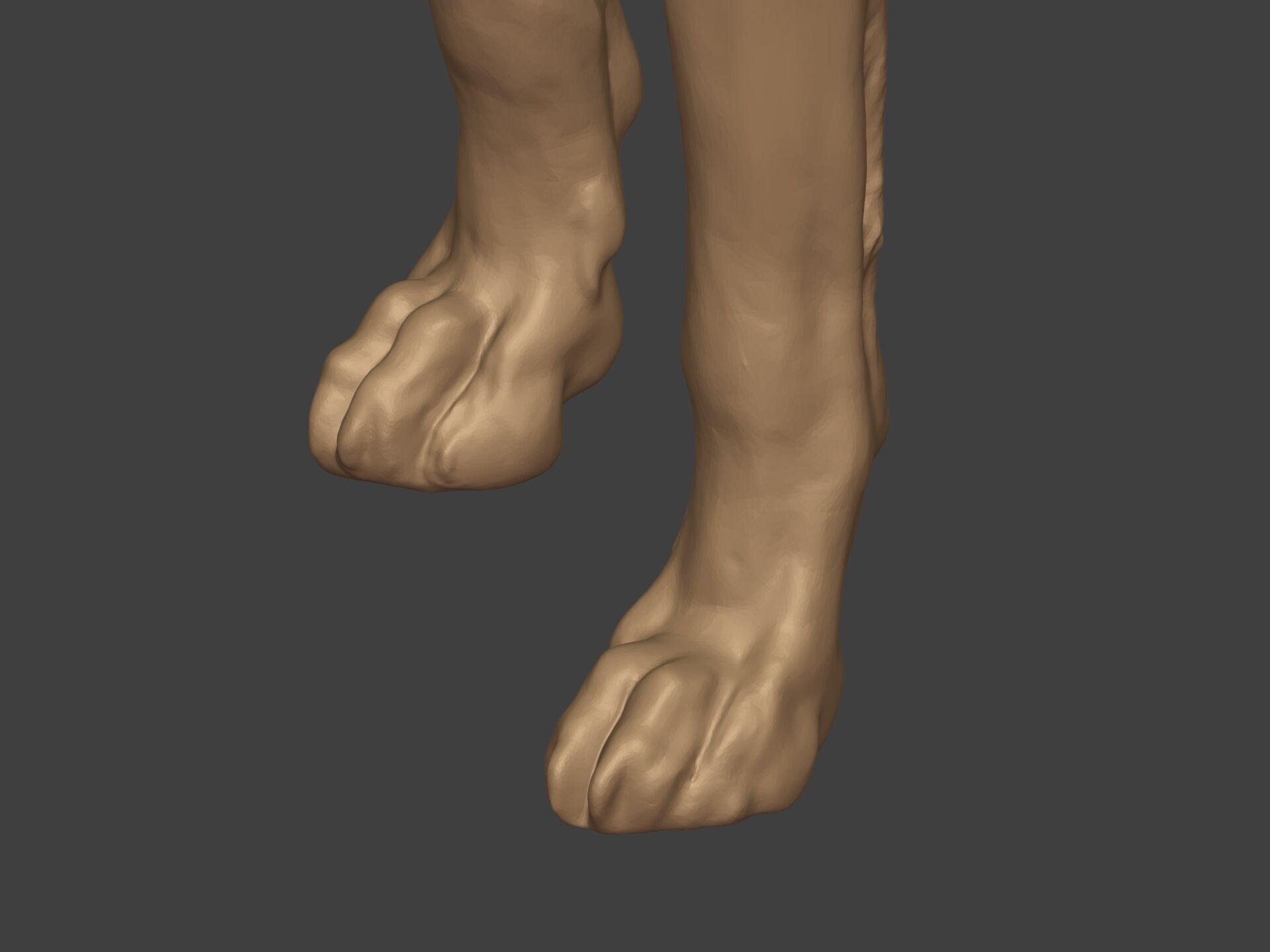 Boxer Dog Statue - Figurine 3D print model_17