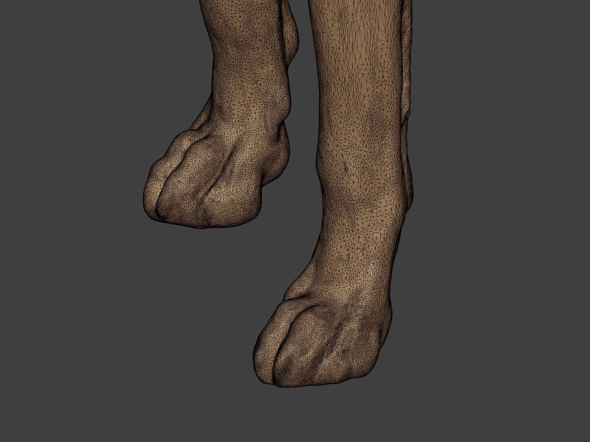 Boxer Dog Statue - Figurine 3D print model_18