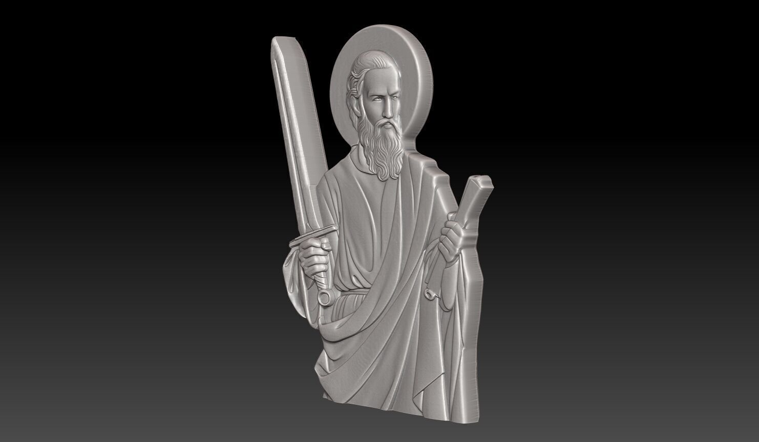 Saint Paul the Apostle - 250428 3D print model_1