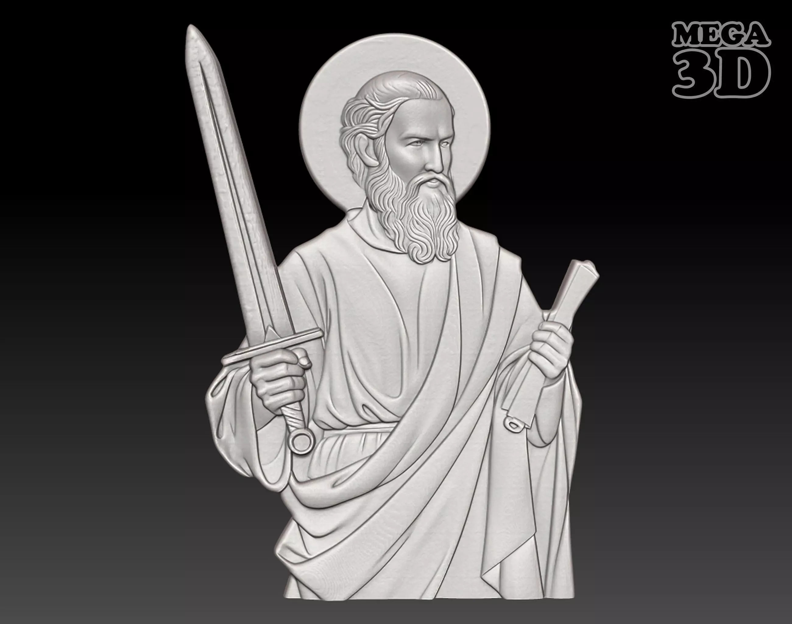 Saint Paul the Apostle - 250428 3D print model_0
