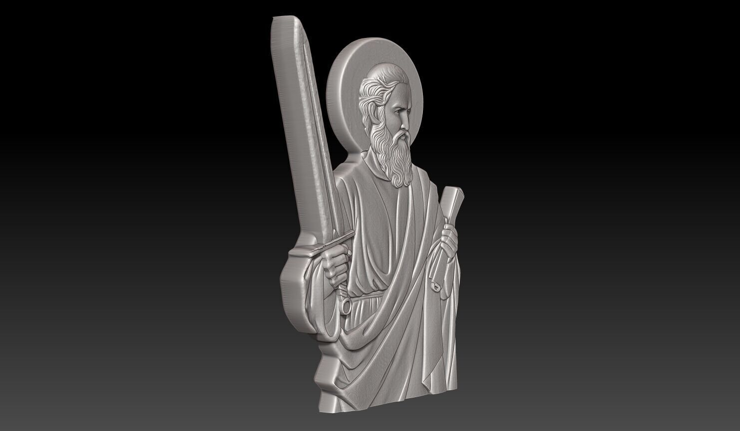Saint Paul the Apostle - 250428 3D print model_2