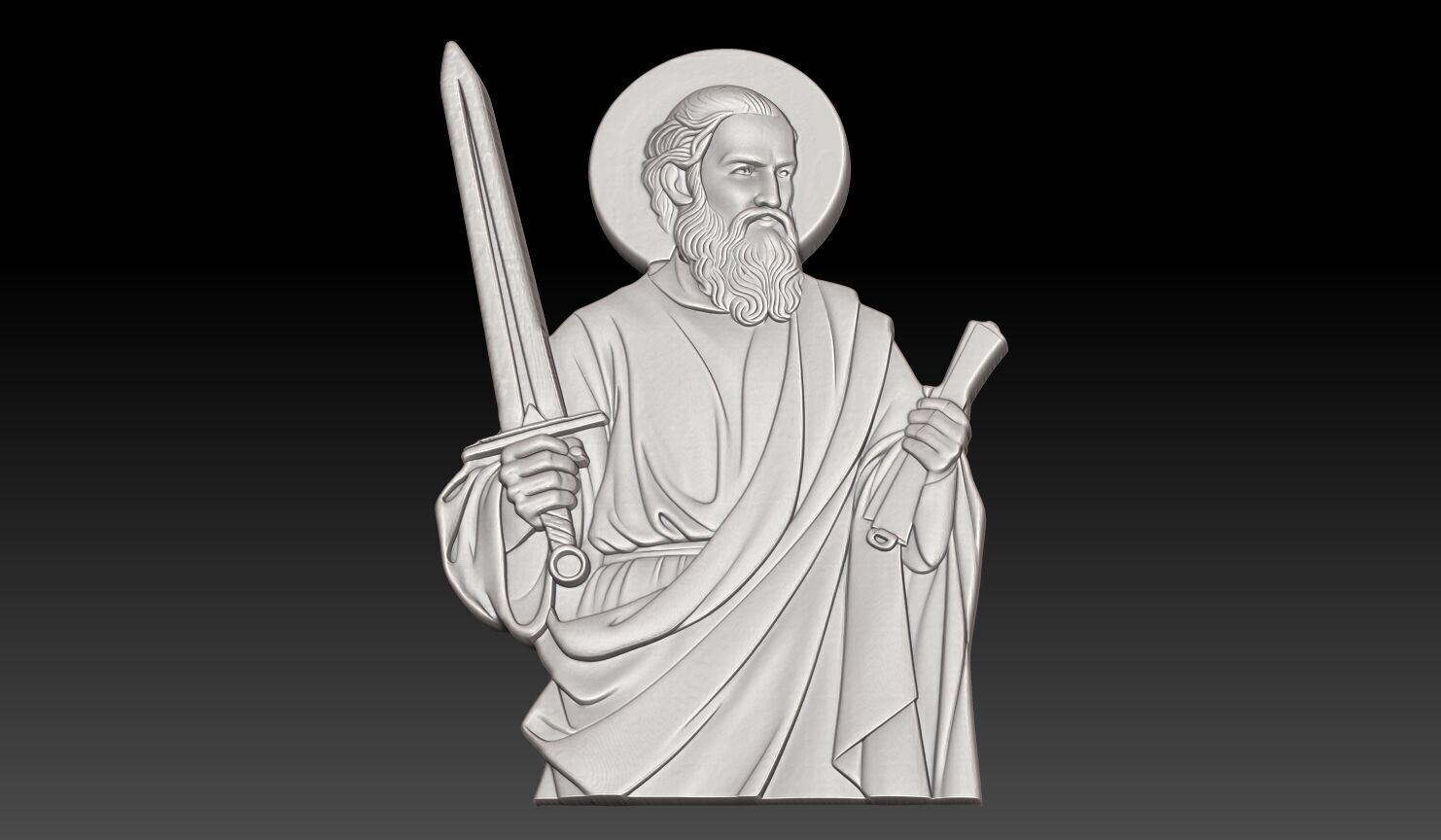 Saint Paul the Apostle - 250428 3D print model_4