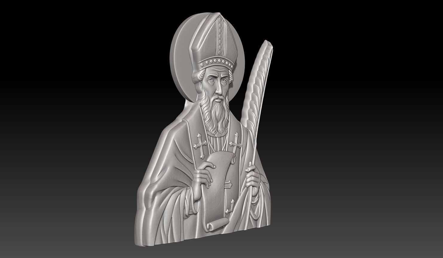 Saint Ignatius of Antioch1 - 250428 3D print model_2