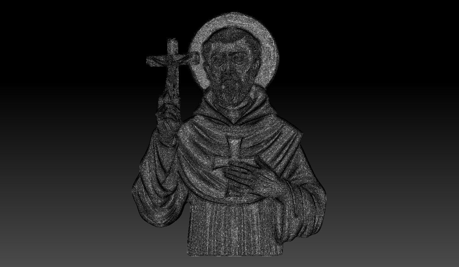 Saint Francis Xavier - 250428 3D print model_6