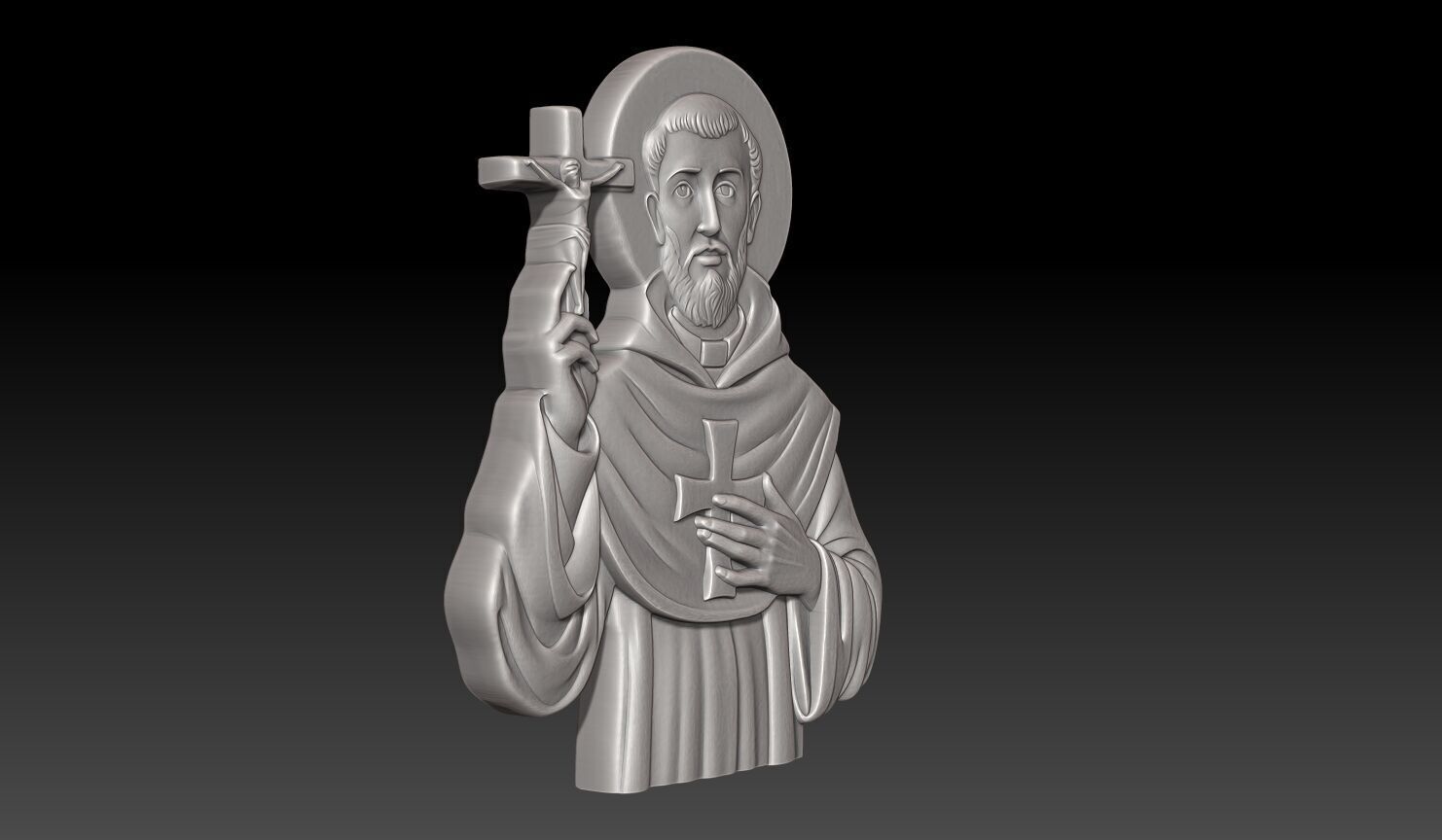 Saint Francis Xavier - 250428 3D print model_2