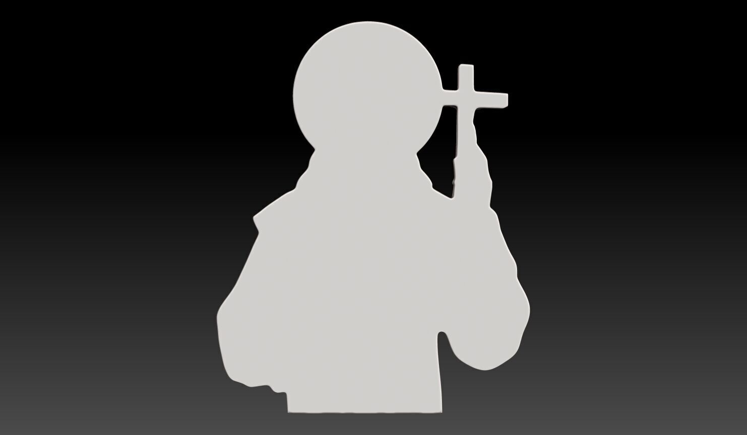 Saint Francis Xavier - 250428 3D print model_5