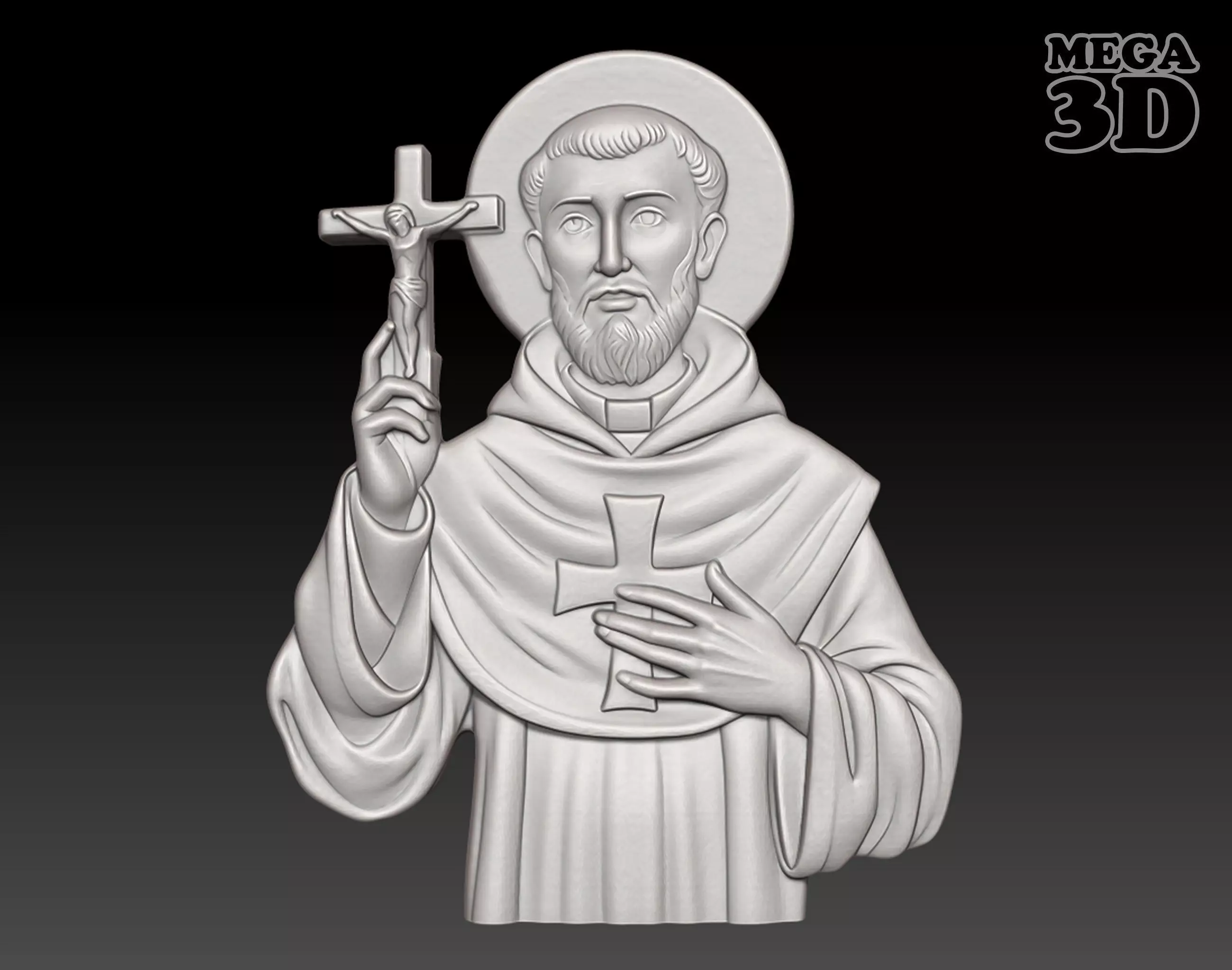 Saint Francis Xavier - 250428 3D print model_0