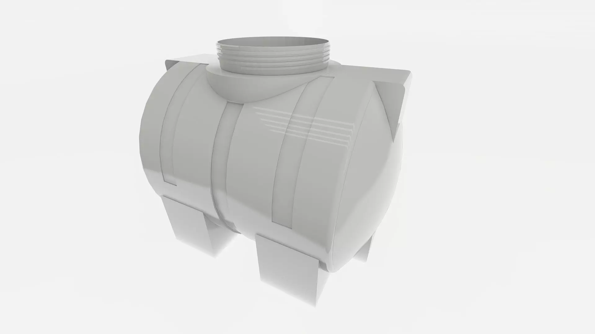 Free 3D Polyethylene water Tank in Multiple Formats Free 3D model_0