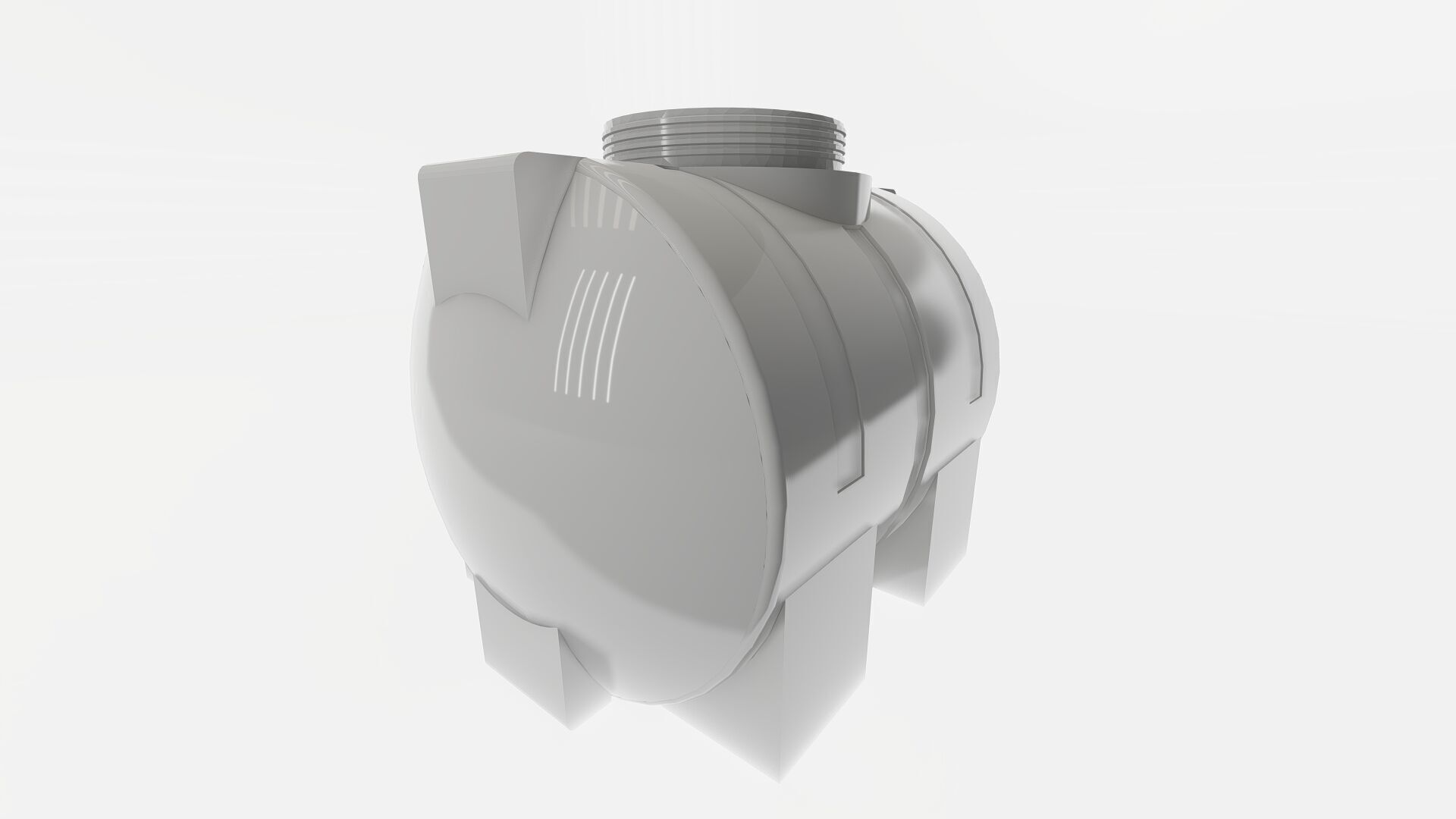 Free 3D Polyethylene water Tank in Multiple Formats Free 3D model_6