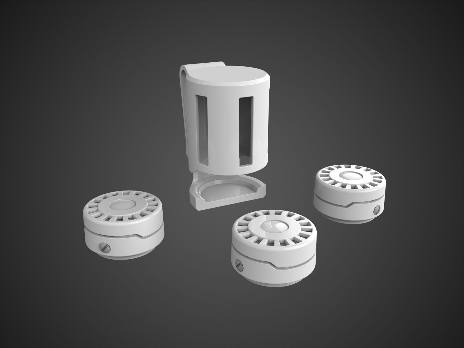 The Batman 2022 Sticky Mine Bomb Belt Set - Costume Cosplay 3D print model_1