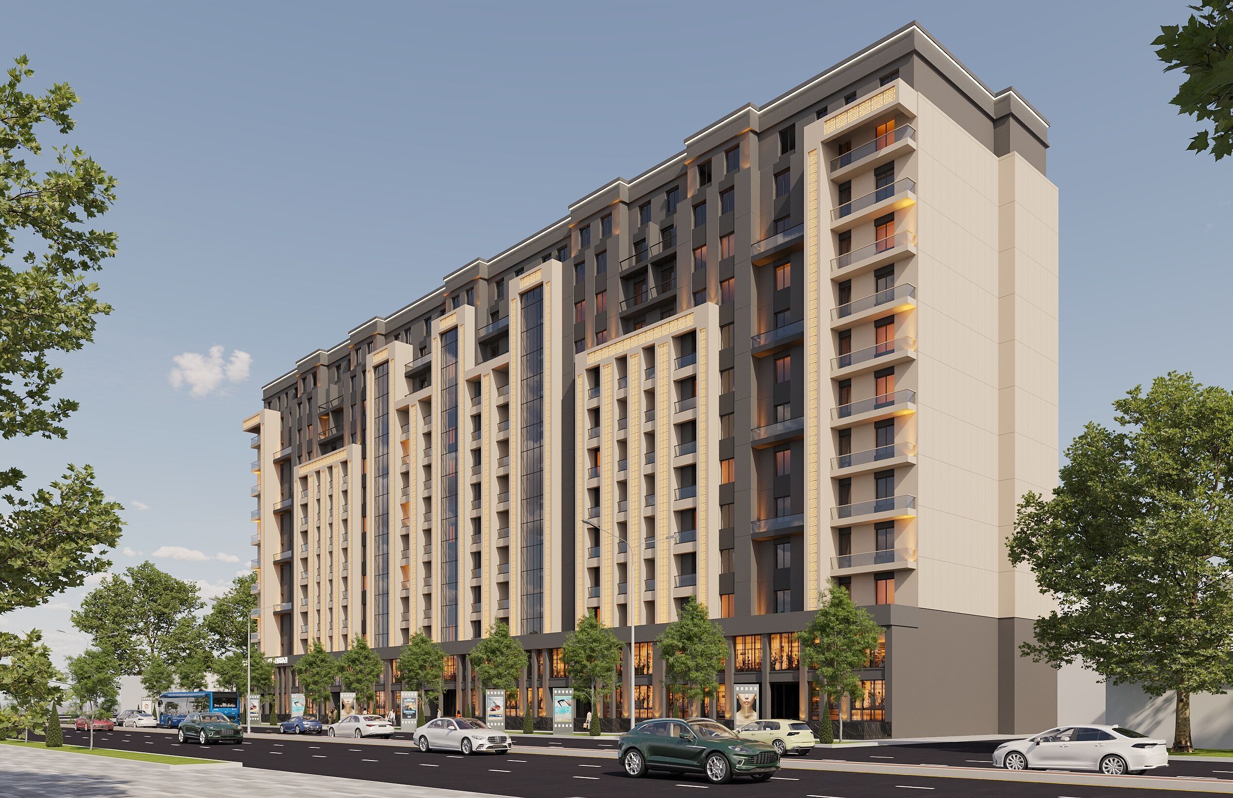 Residential 2 3D model_6