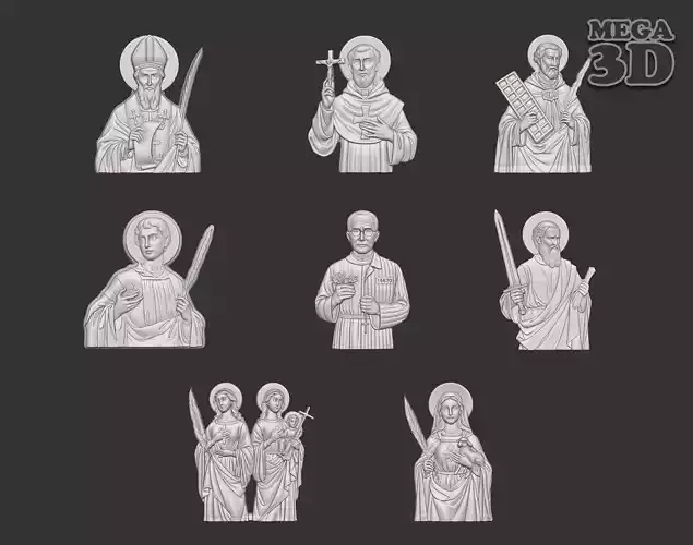 Martyr Saints -250428 3D Model Collection
