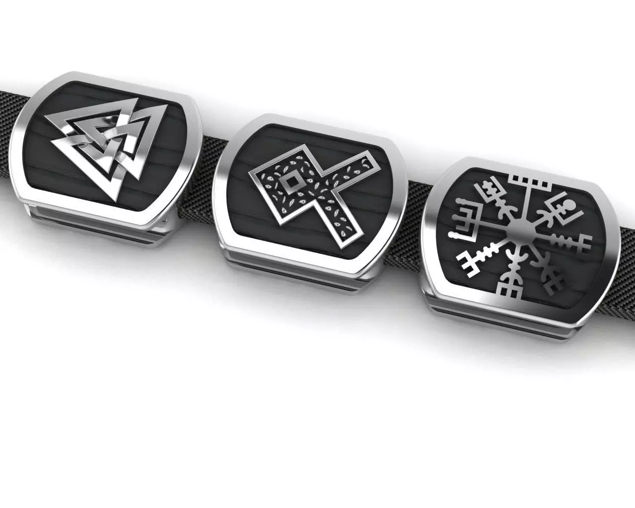 Rune Bracelet Parts 3D print model_0